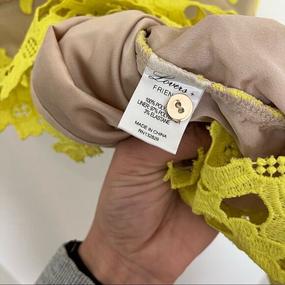 Lovers & Friends Larissa Dress in Sunshine Yellow - Picture 9 of 10